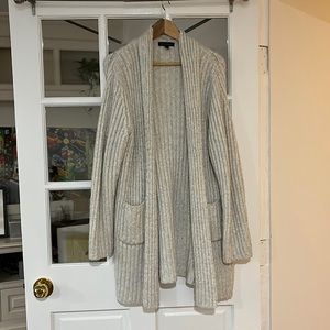 BR long cardigan knit sweater